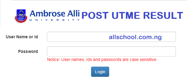 aau post utme result