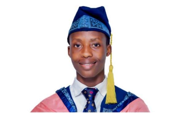 Oladotun, LASU Best Graduating Student