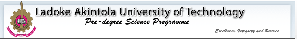 lautech pre-degree admission list