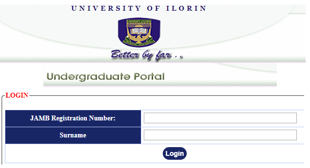 unilorin registration procedure