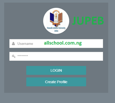 unizik jupeb admission list, registration procedure