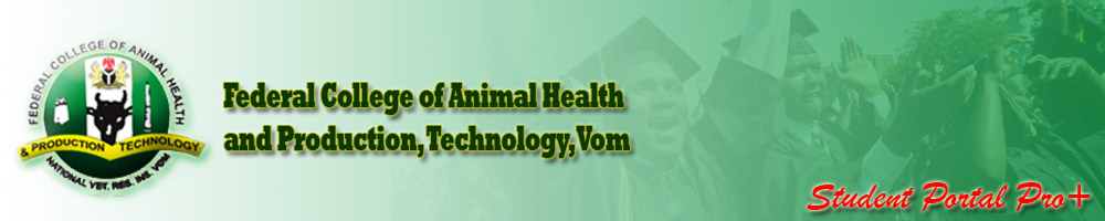 FCAHPT Vom (Affiliation with ATBU) Degree and PGD Admission Form 2021/2022