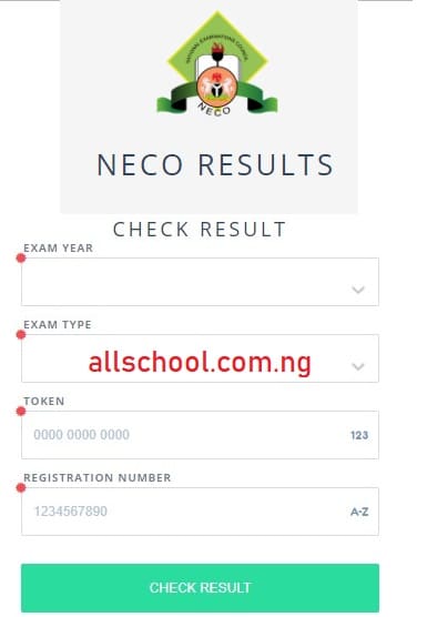 neco junior waec result