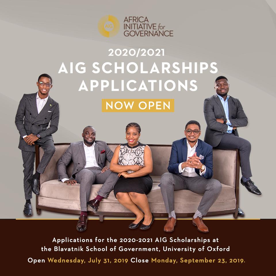 Africa Initiative for Governance (AIG) Scholarships