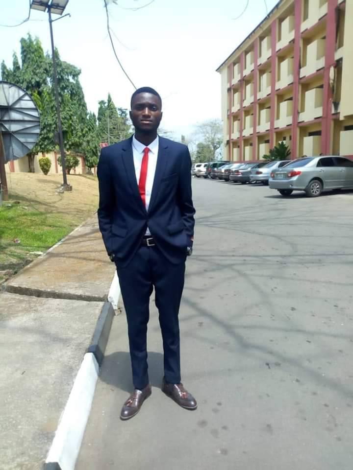 Ayodele Anjorin Ebenezer, unical best graduating student