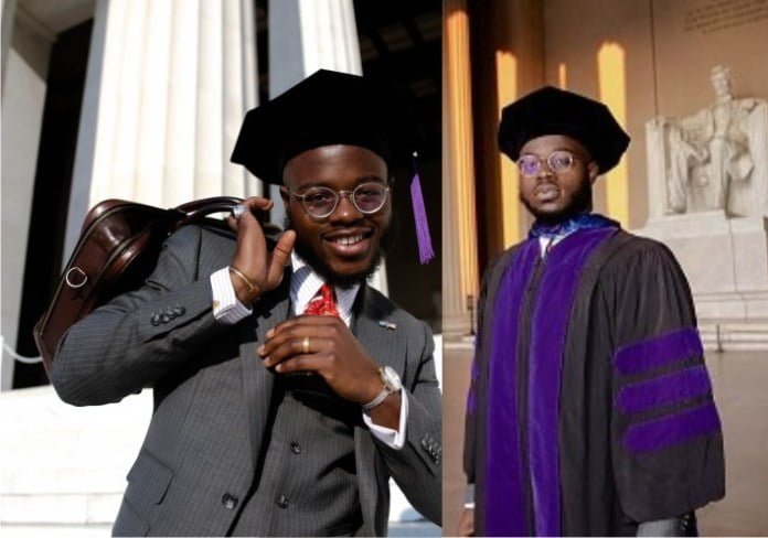 24-Year-old Ekiti indigene bags PhD in Law in American Varsity