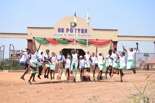 De Potter College of Health Technology Admission Form