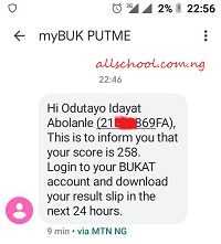 buk post utme result