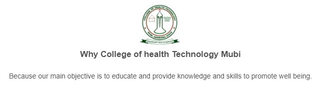 Sa'datu College Of Health Technology Mubi Admission Form 2022/2023