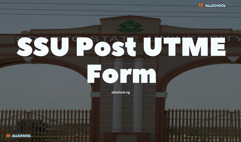 SSU Post utme Form