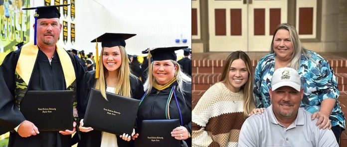 22-Year-Old Woman Graduates with Her Parents from US University, Celebrates Achievement